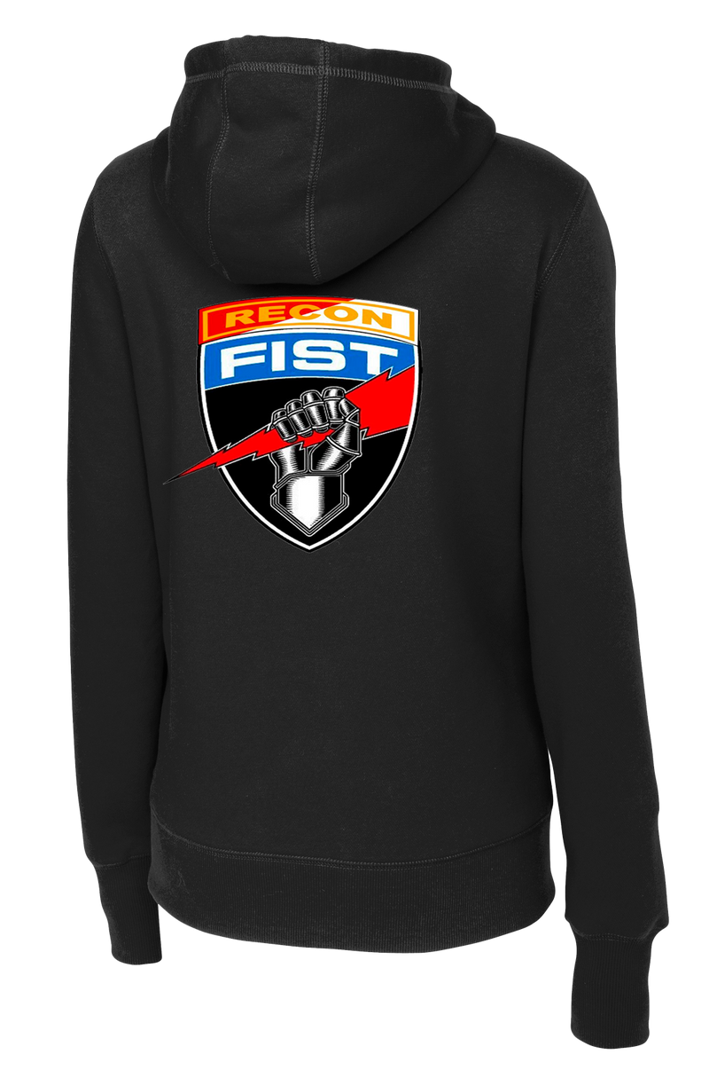 1-14 CAV FIST Ladies Poly/Cotton Blend Hoodie