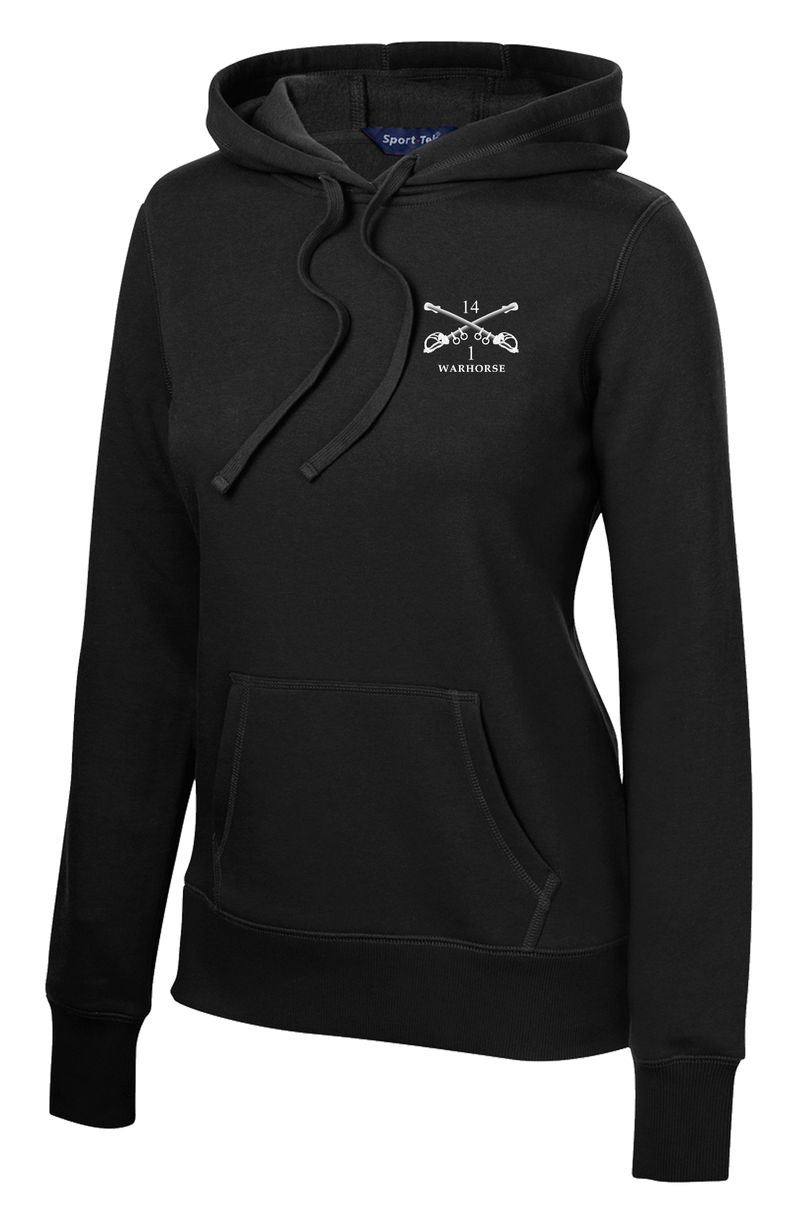 1-14 CAV Subdued "Suivez Moi" Ladies Poly/Cotton Blend Hoodie (PT Approved)