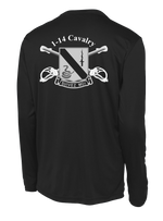 1-14 CAV Subdued "Suivez Moi" Long Sleeve Competitor Tee (PT Approved)