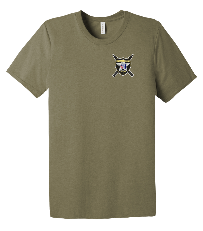 1-2 SBCT Warrant Officer Unisex Triblend Short Sleeve Tee