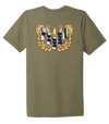 1-2 SBCT Warrant Officer Unisex Triblend Short Sleeve Tee