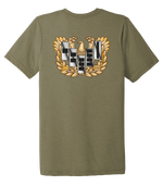 1-2 SBCT Warrant Officer Unisex Triblend Short Sleeve Tee