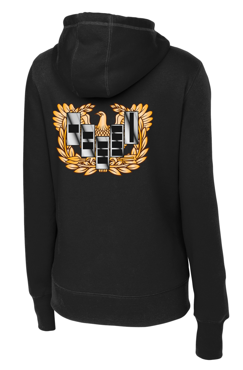 1-2 SBCT Warrant Officer Ladies Poly/Cotton Blend Hoodie