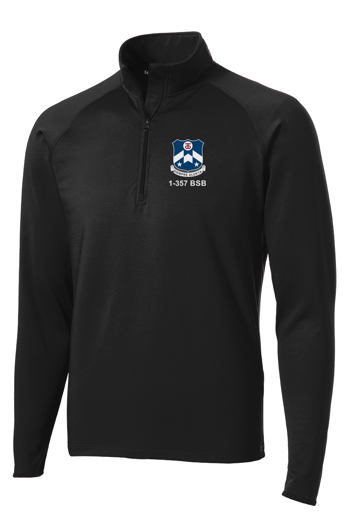 1-357 BSB 1/2 Zip Raglan Performance Pullover