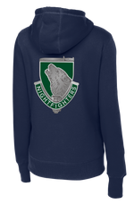 104th Training Division Ladies Poly/Cotton Blend Hoodie