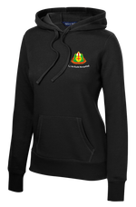 529th Med Det Ladies Poly/Cotton Blend Hoodie