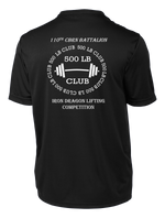 110th CBRN 500LB Club Competitor Tee