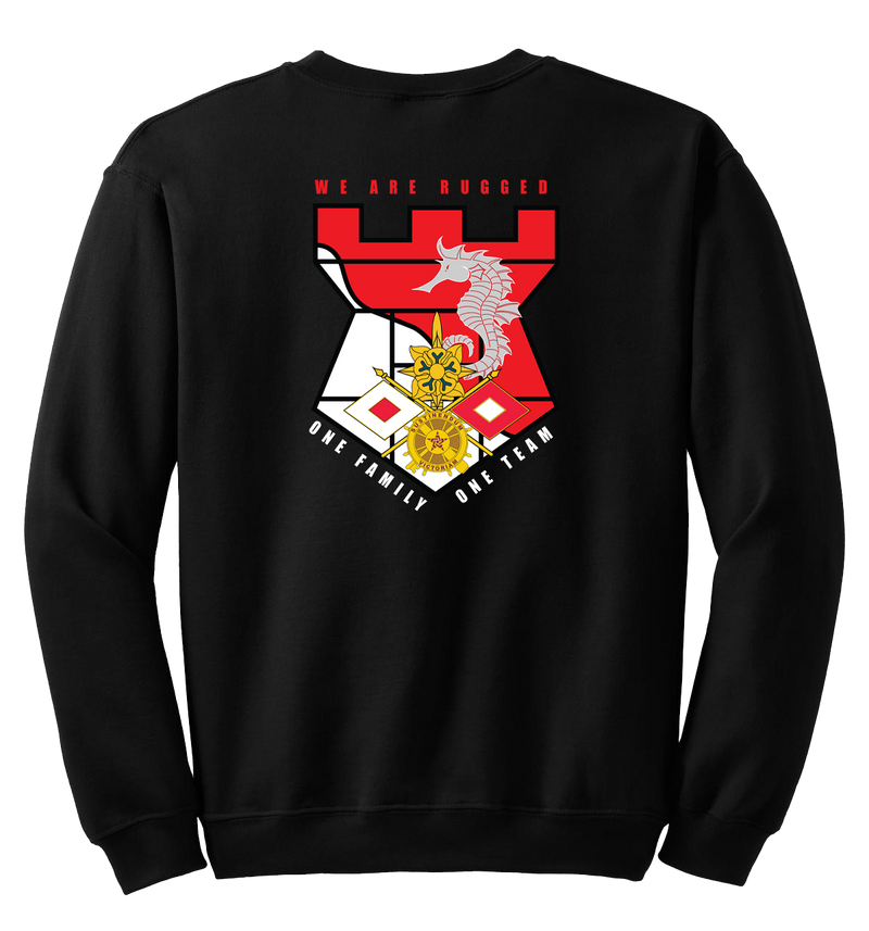 14th Brigade Engineer Battalion Blend Crewneck Sweatshirt