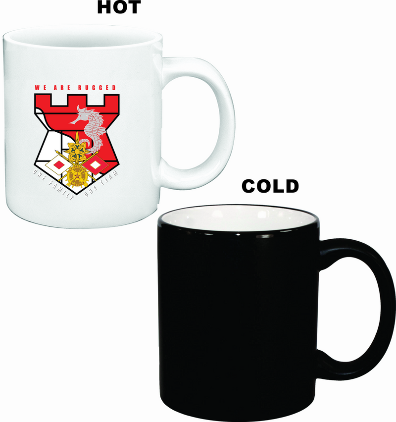 14th Brigade Engineer Battalion Logo Appearing Coffee Mug