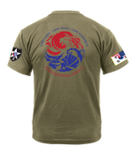14th Brigade Engineer Battalion Deployment Shirt with US Korea Flag & 2-2 SBCT on Sleeves