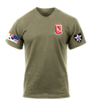 14th Brigade Engineer Battalion Deployment Shirt with US Korea Flag & 2-2 SBCT on Sleeves