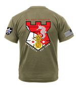 14th Brigade Engineer Battalion One Team One Family Shirt with Seahorse & US Flag & 2-2 SBCT on Sleeves