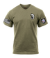 14th Brigade Engineer Battalion One Team One Family Shirt with Seahorse & US Flag & 2-2 SBCT on Sleeves
