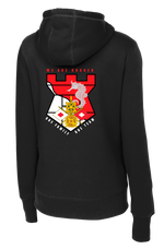 14th Brigade Engineer Battalion Ladies Poly/Cotton Blend Hoodie