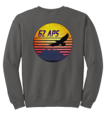 62D Aerial Port Squadron Blend Crewneck Sweatshirt 62D APS Design