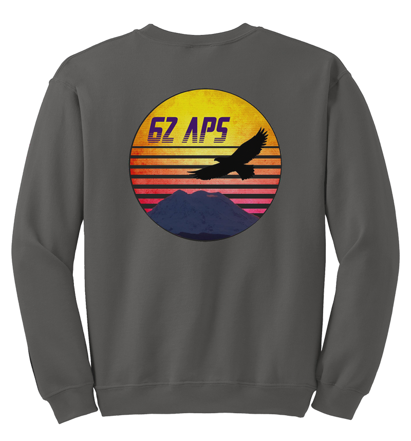 62D Aerial Port Squadron Blend Crewneck Sweatshirt 62D APS Design