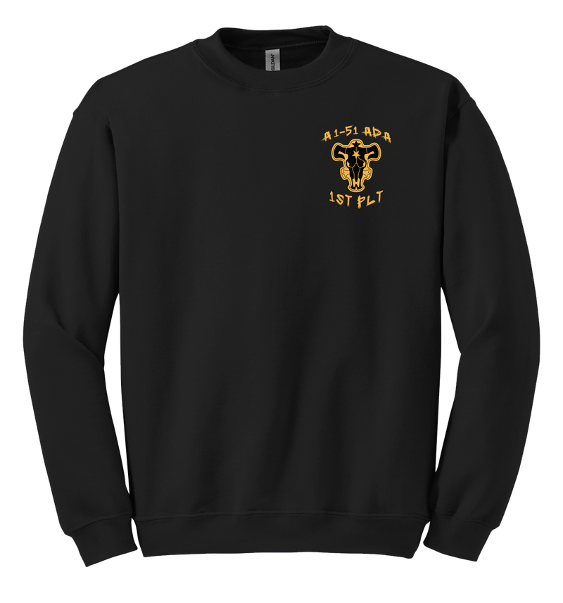 1st PLT Alpha Battery 1-51 ADA Blend Crewneck Sweatshirt