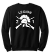 2-1 IN "LEGION" Blend Crewneck Sweatshirt