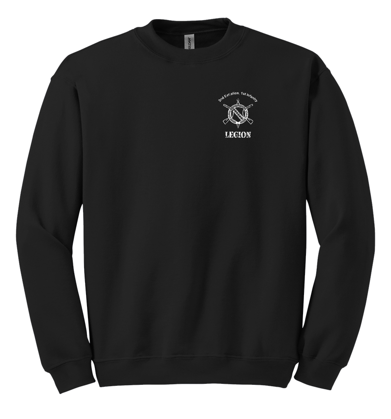 2-1 IN "LEGION" Blend Crewneck Sweatshirt