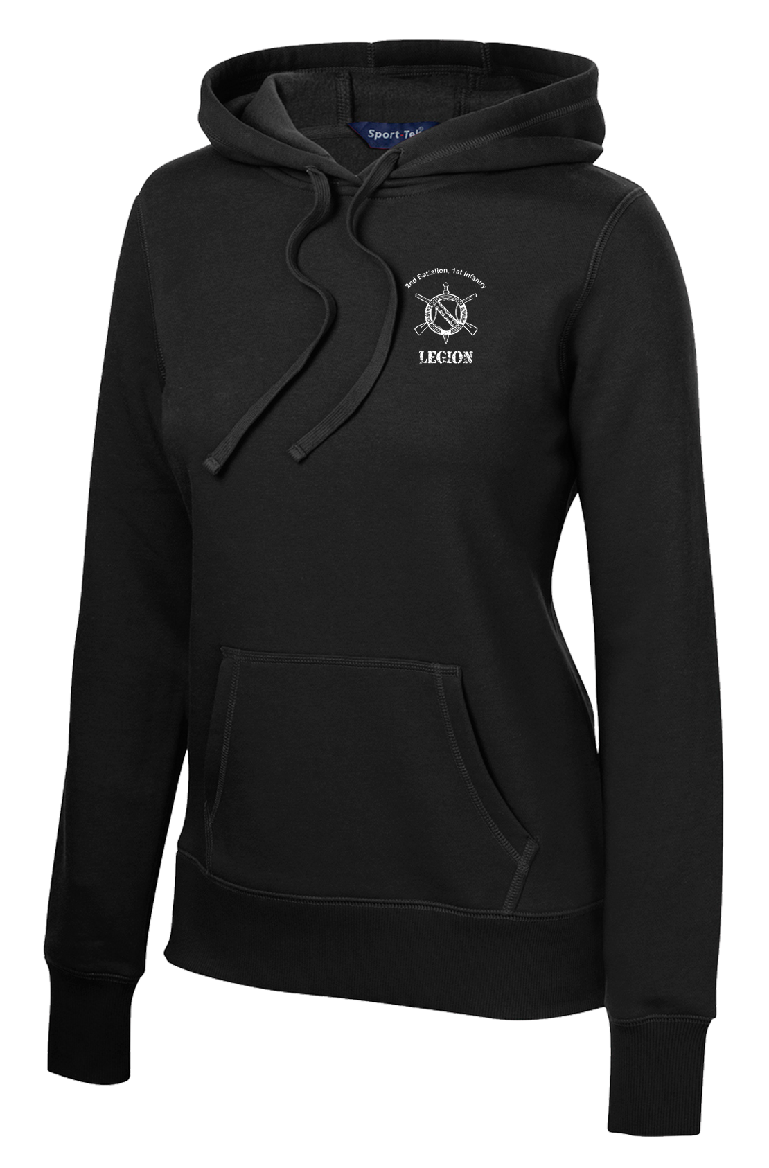 2-1 IN "LEGION" Ladies Poly/Cotton Blend Hoodie
