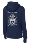 2-3 IN "Patriots" Ladies Poly/Cotton Blend Hoodie