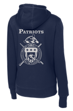 2-3 IN "Patriots" Ladies Poly/Cotton Blend Hoodie