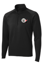 2-3 IN "Patriots" 1/2 Zip Raglan Performance Pullover