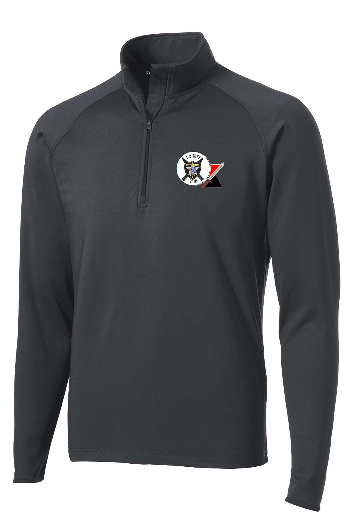 2-3 IN "Patriots" 1/2 Zip Raglan Performance Pullover