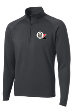 2-3 IN "Patriots" 1/2 Zip Raglan Performance Pullover