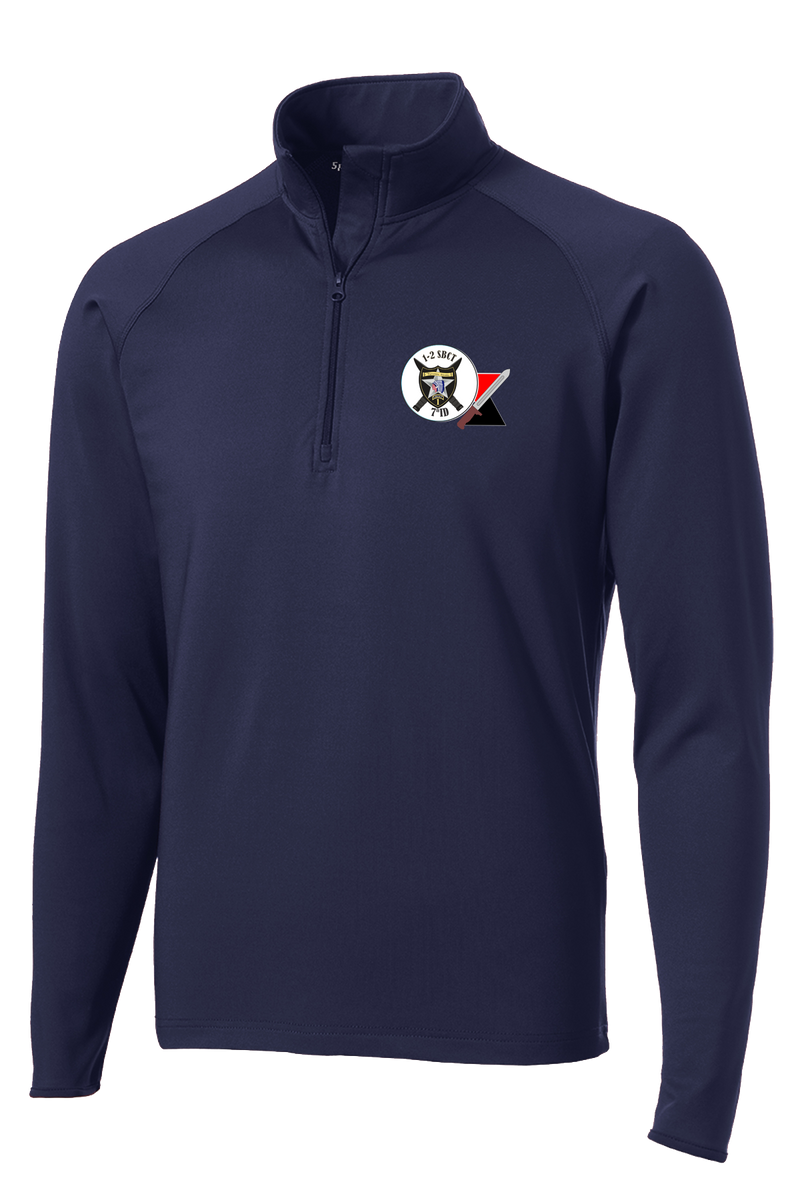 2-3 IN "Patriots" 1/2 Zip Raglan Performance Pullover