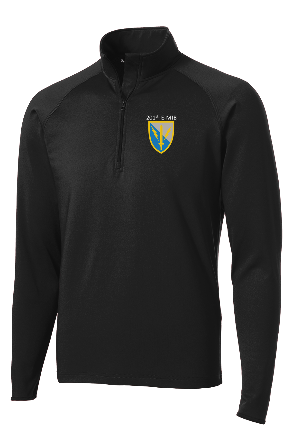 201st EMIB 1/2 Zip Raglan Performance Pullover