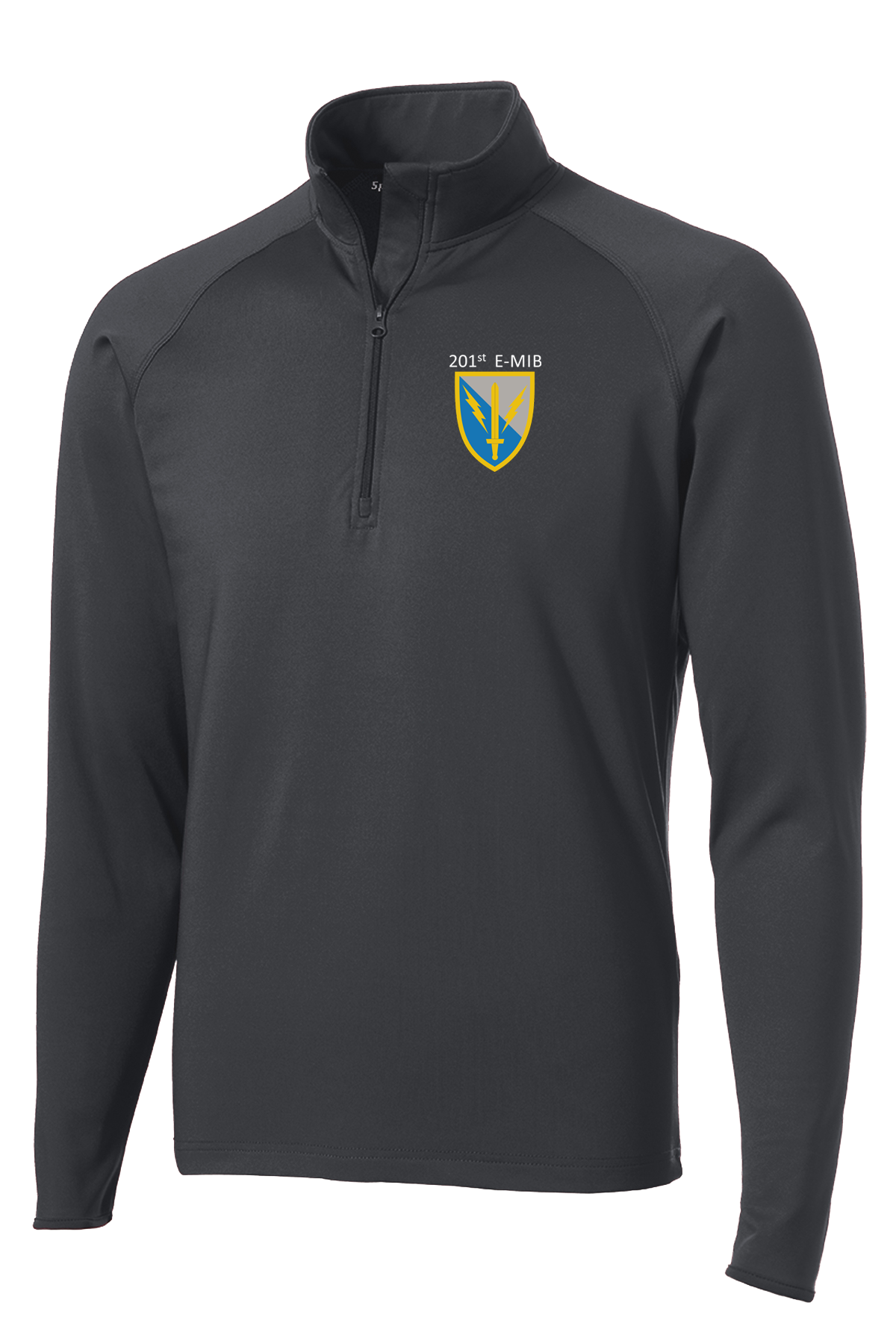 201st EMIB 1/2 Zip Raglan Performance Pullover
