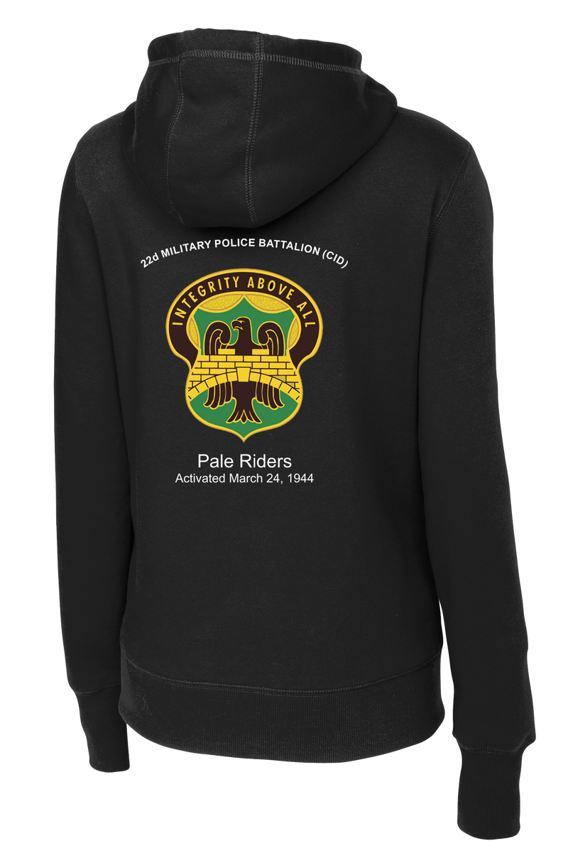 22nd MP Ladies Poly/Cotton Blend Hoodie