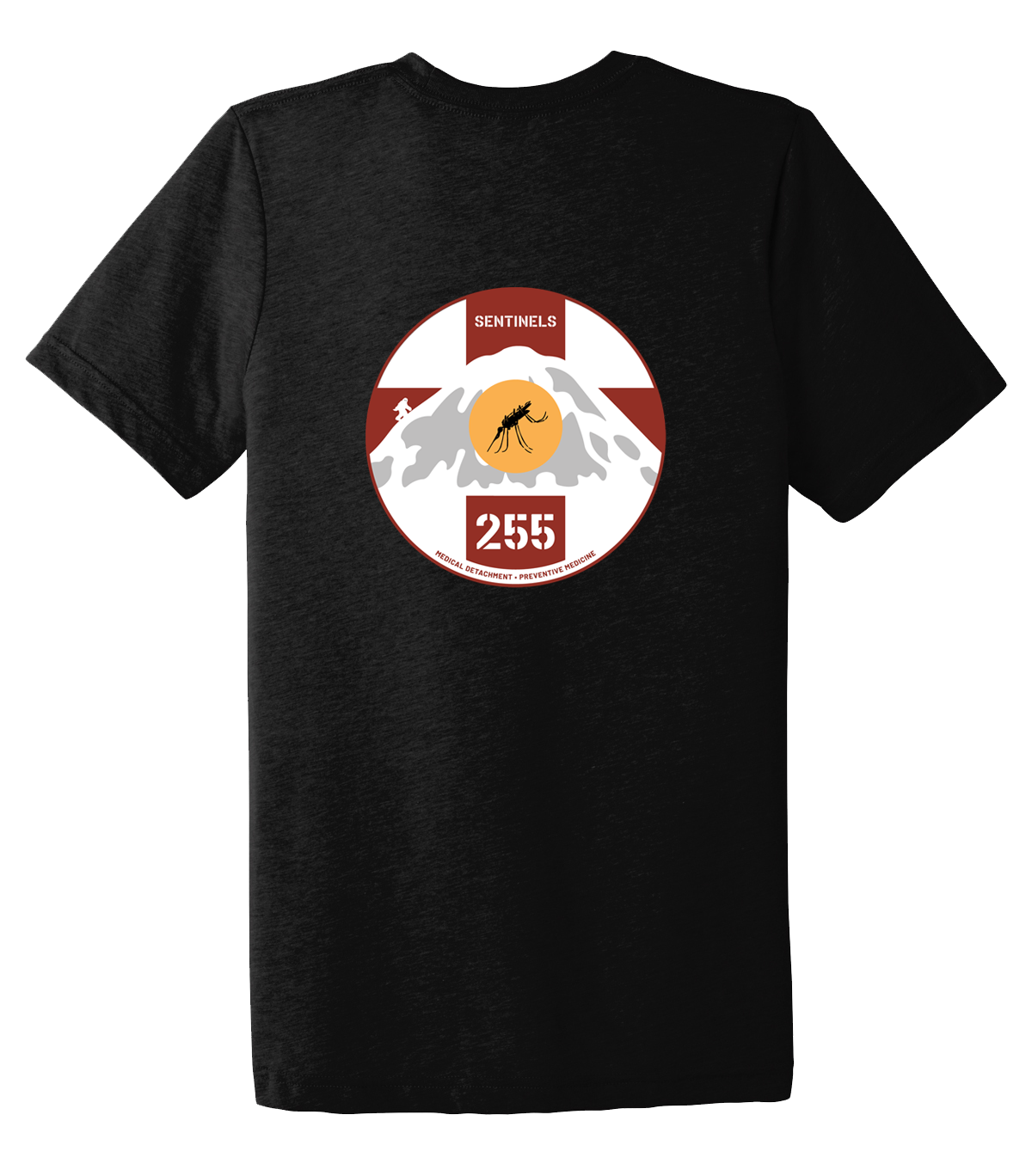255th MED DET Unisex Triblend Short Sleeve Tee