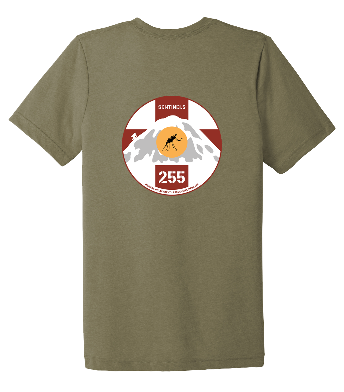 255th MED DET Unisex Triblend Short Sleeve Tee