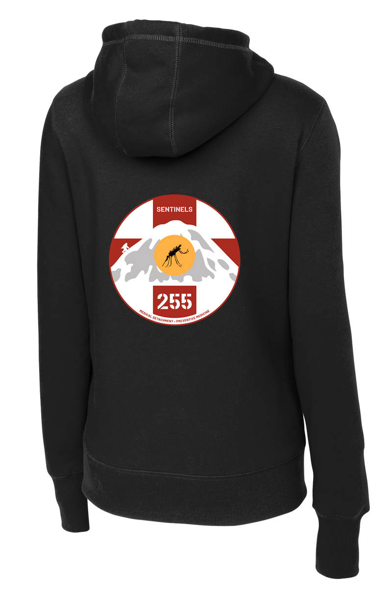 255th MED DET Ladies Poly/Cotton Blend Hoodie