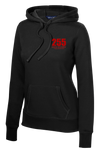 255th MED DET Ladies Poly/Cotton Blend Hoodie