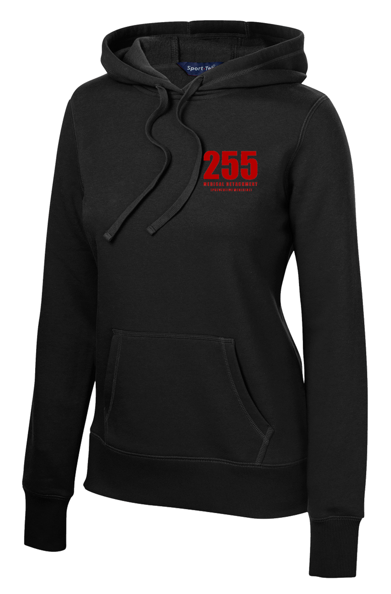 255th MED DET Ladies Poly/Cotton Blend Hoodie