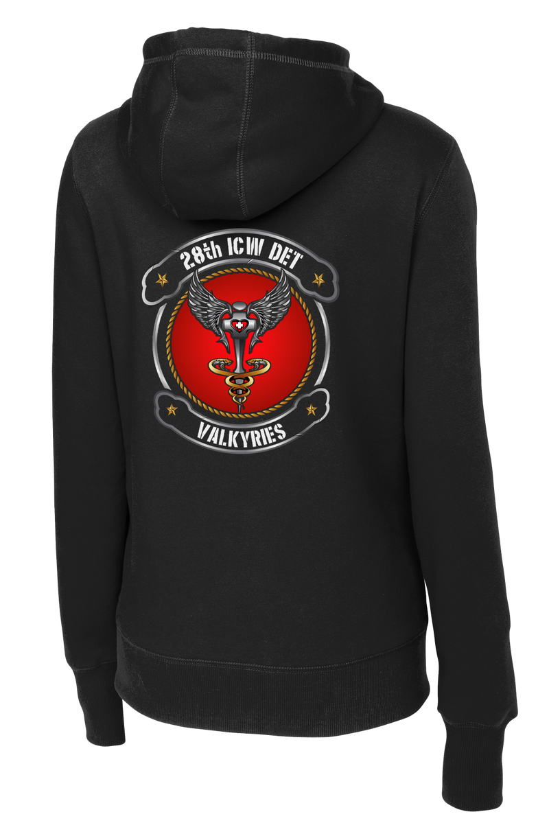 28th ICW Ladies Poly/Cotton Blend Hoodie