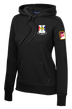 29th Hospital Center Ladies Poly/Cotton Blend Hoodie with a two sleeve print