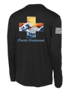 29th Hospital Center Long Sleeve Competitor Tee with two sleeve print