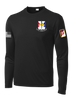 29th Hospital Center Long Sleeve Competitor Tee with two sleeve print