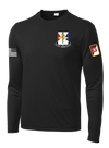 29th Hospital Center Long Sleeve Competitor Tee with two sleeve print