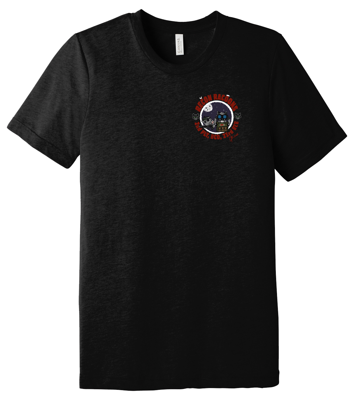 2nd PLT B Co 23rd BEB Unisex Triblend Short Sleeve Tee