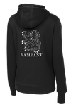 3-364 BEB Ladies Poly/Cotton Blend Hoodie with Left Sleeve Print