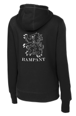 3-364 BEB Ladies Poly/Cotton Blend Hoodie with Left Sleeve Print