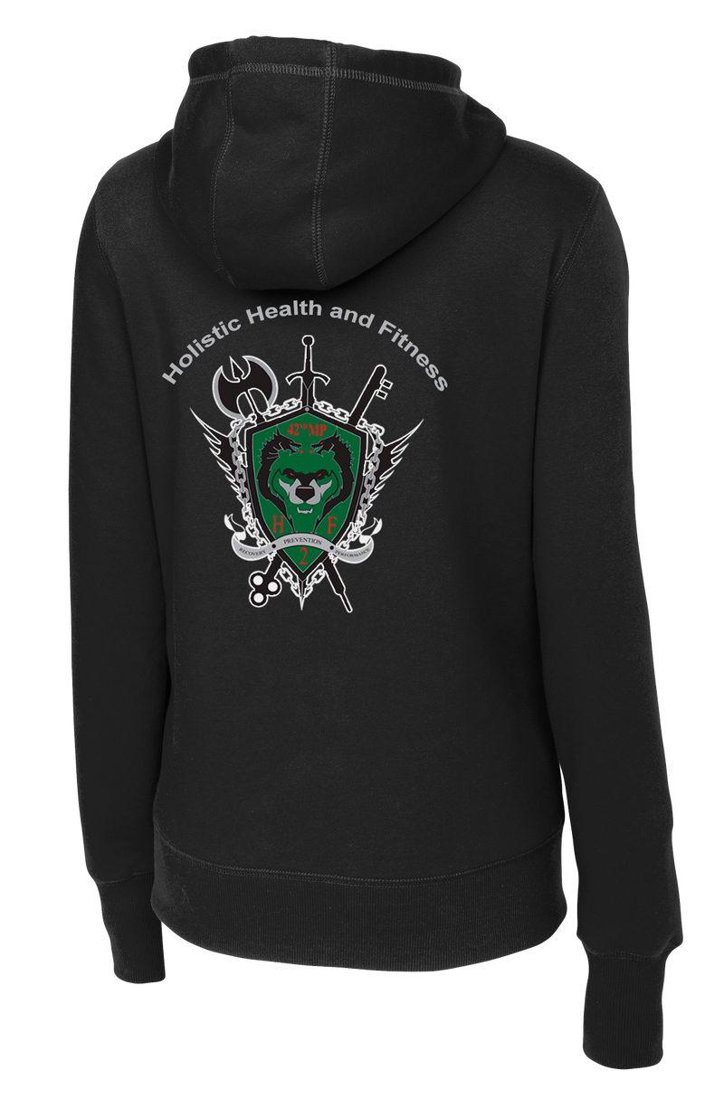 42D MP BDE H2F Ladies Poly/Cotton Blend Hoodie