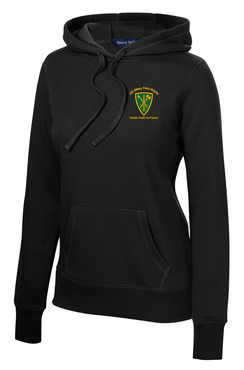 42D MP BDE H2F Ladies Poly/Cotton Blend Hoodie