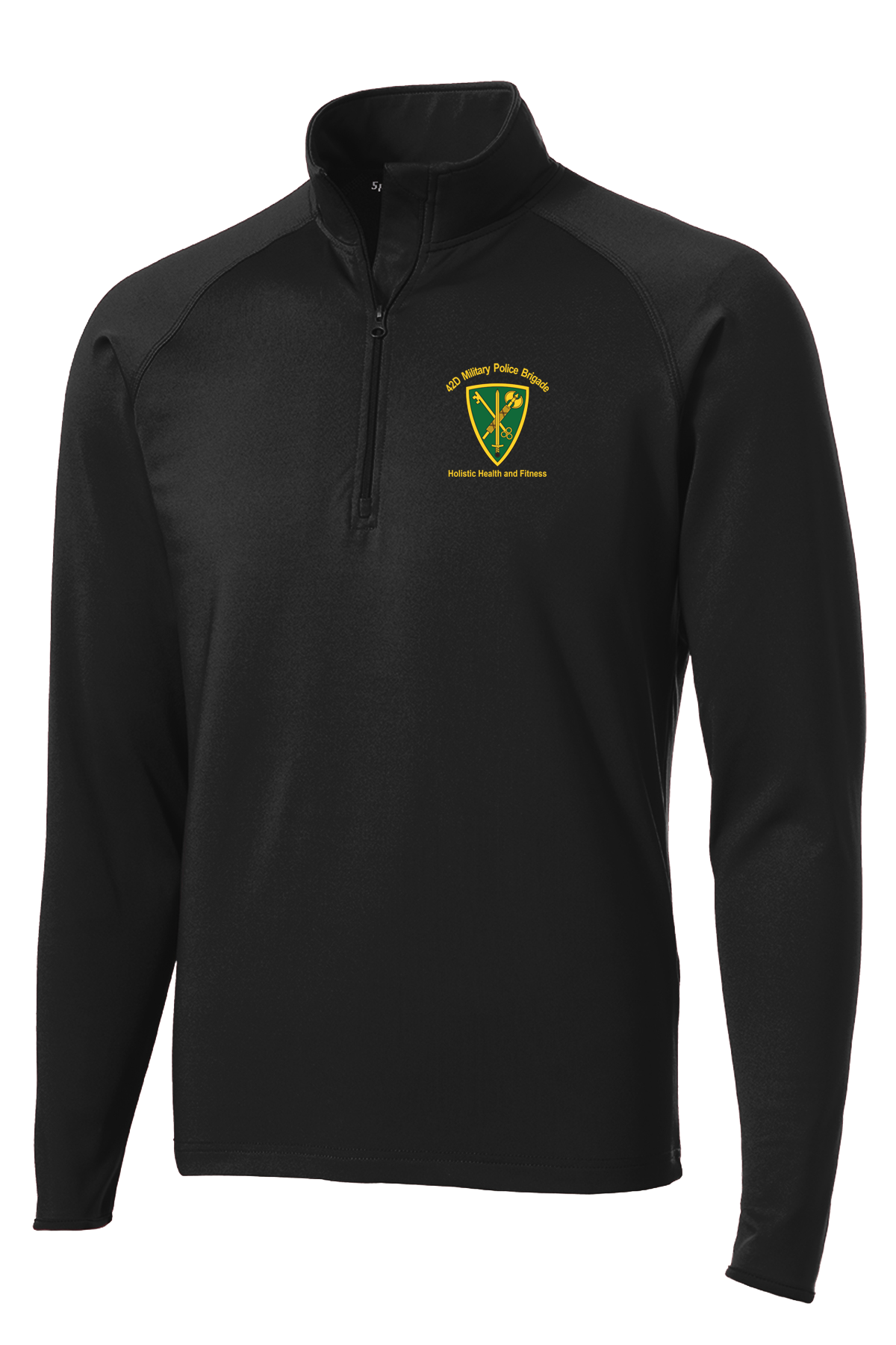 42D MP BDE H2F 1/2 Zip Raglan Performance Pullover
