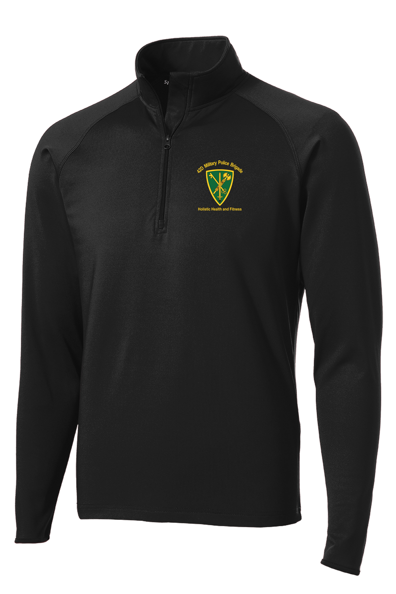 42D MP BDE H2F 1/2 Zip Raglan Performance Pullover